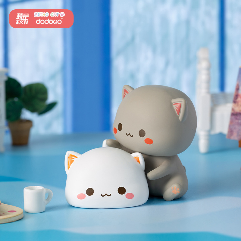 Kids Toys Low Price - Mitao 猫 2 シーズンラッキーキャット安いかわいい猫ブラインドボックスおもちゃブラインドバッグ漫画フィギュア人形ホーム Deroc