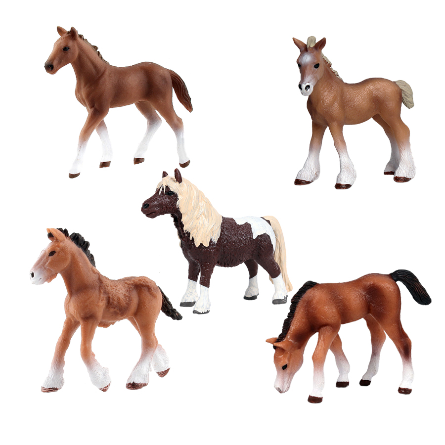 Kids Toys Review - プラスチック製の馬の置物,子供向け,arabianフィギュア,ポニーモデル,ファーム動物,アクションフィギュア,新しいコレクション,アセンブリ
