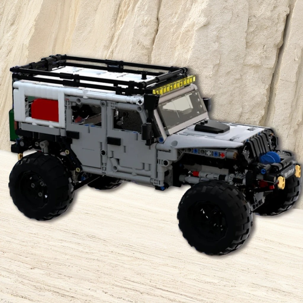 Kids Toys Jeep - 1260ピース MOC LXF ジープ ラングラー エクスペディション