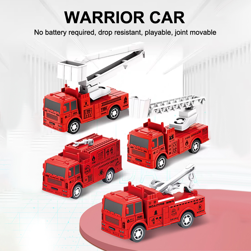 Kids Toys Supplier - 1個入り子供用おもちゃ車、慣性式清掃車モデル、プルバック式工事車両、男の子向けおもちゃ、子供向け、男の子への理想的なギフト