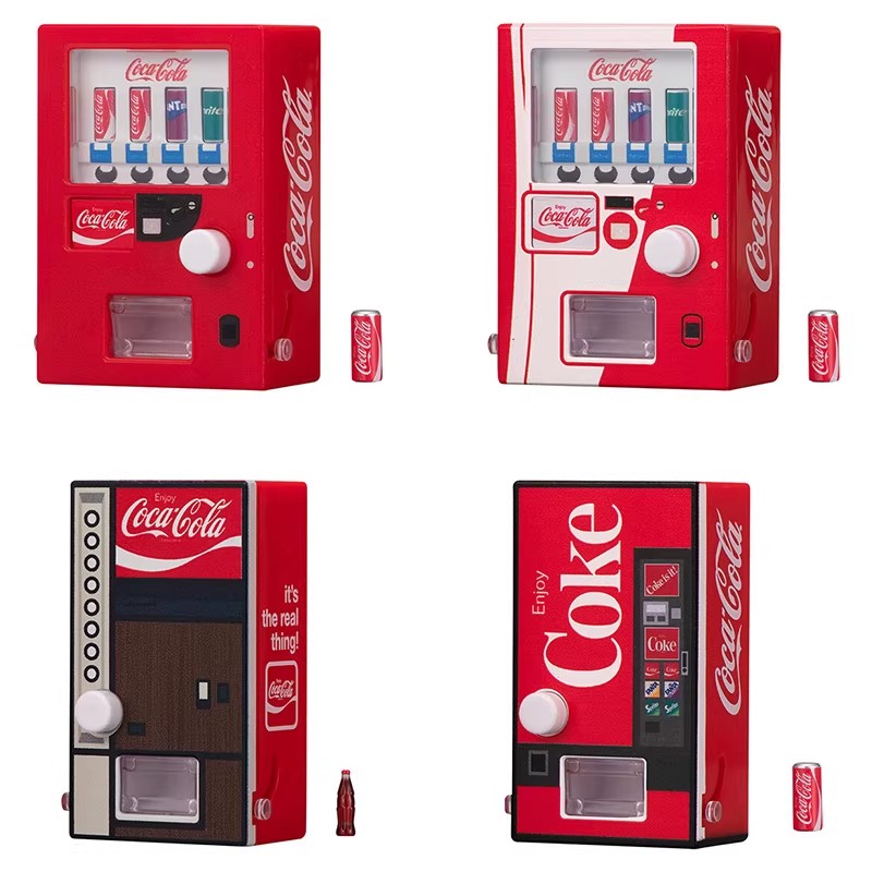Kids Toys Vending Machine - バンダイオリジナル 4 個ガシャポン自動販売機ミニチュアおもちゃ子供のためのギフトグッズモデル装飾品