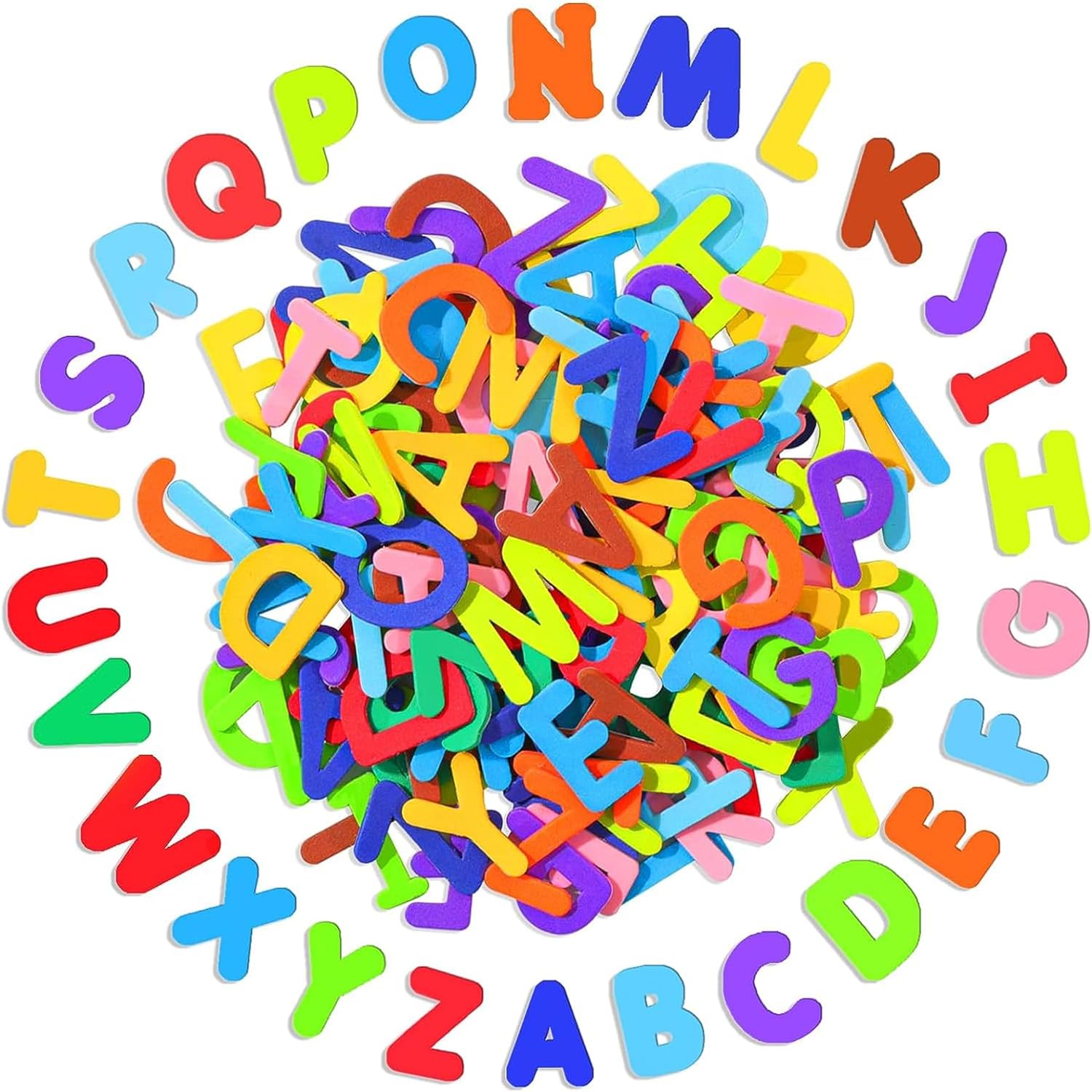 Kids Toys In Wholesale - 子供のためのフォーム文字,英語,アルファベット,セルフ学習,幼児教育玩具,DIY,卸売り,混合色,1000個