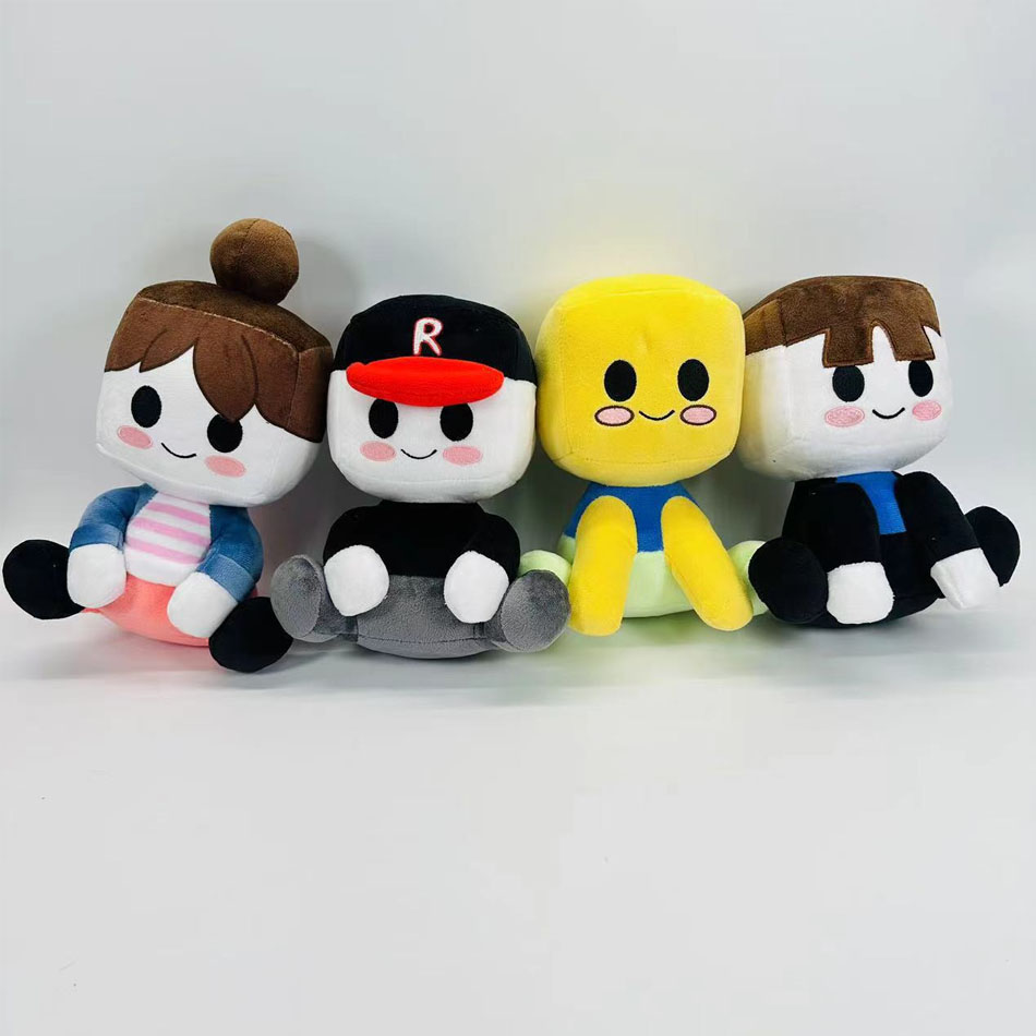 Kids Toys Yellow - 2026年新作ブロックスバディーズぬいぐるみ漫画の女の子黒い帽子付き黄色い装飾人形ホームルーム子供向けギフト