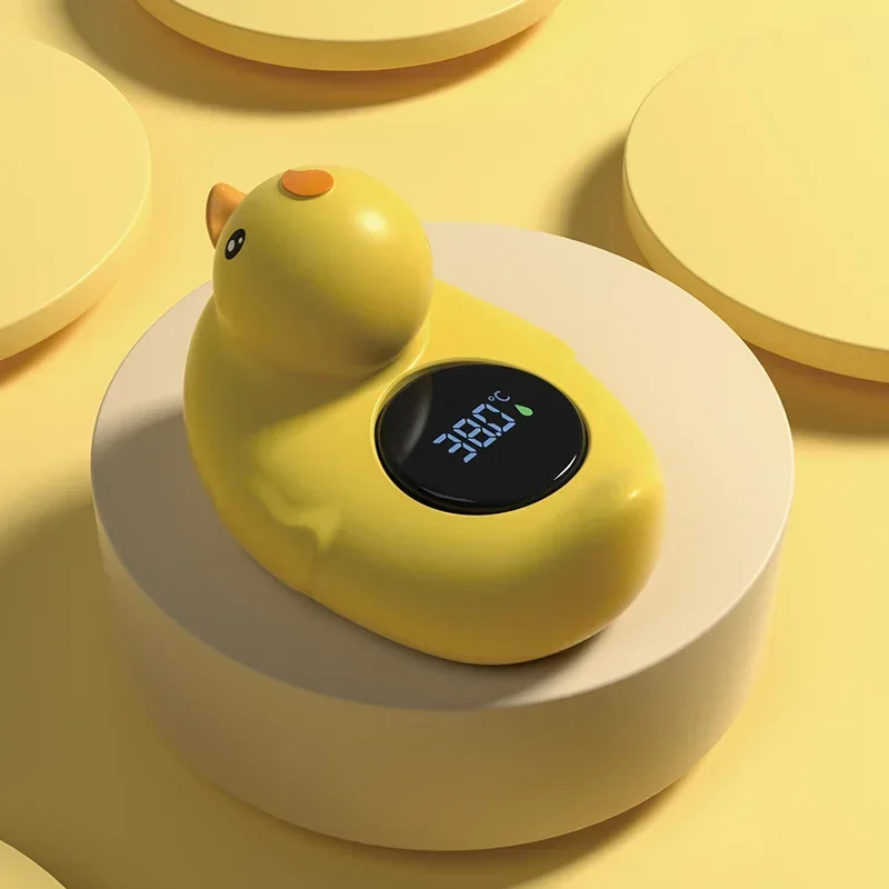 黄色いアヒルの漫画かわいい子供用温度計フローティング防水おも - Kids Toys Yellow のレビューと価格