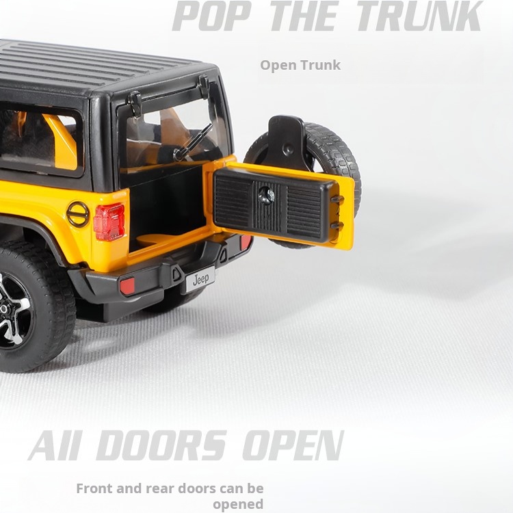 1/32 ジープ ラングラー ルビコン オフロード車 シミュ - Kids Toys Jeep のレビューと価格
