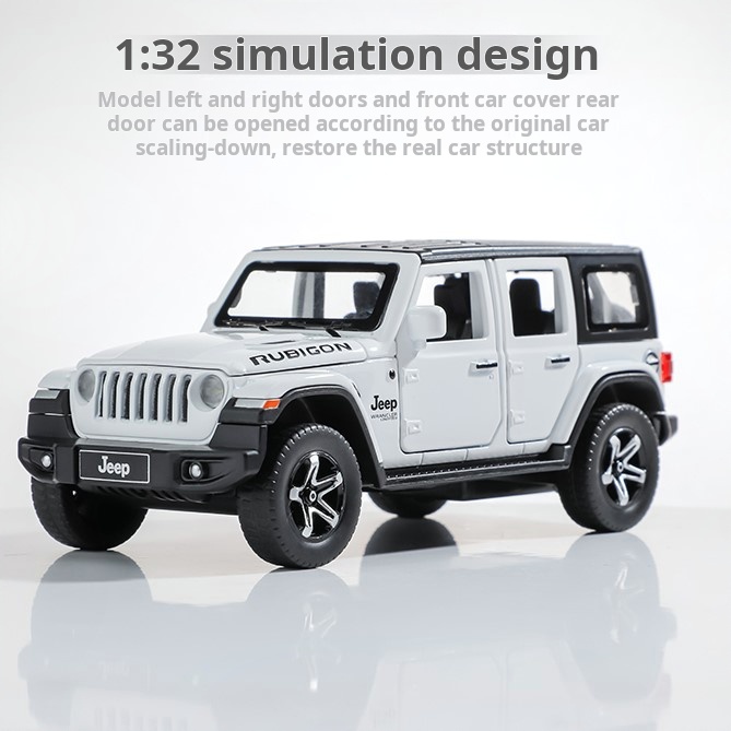 1/32 ジープ ラングラー ルビコン オフロード車 シミュ - Kids Toys Jeep のレビューと価格