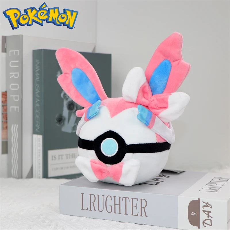 かわいいポケモンモンスターボールぬいぐるみシルベオンバターフ - Kids Toys Japan のレビューと価格