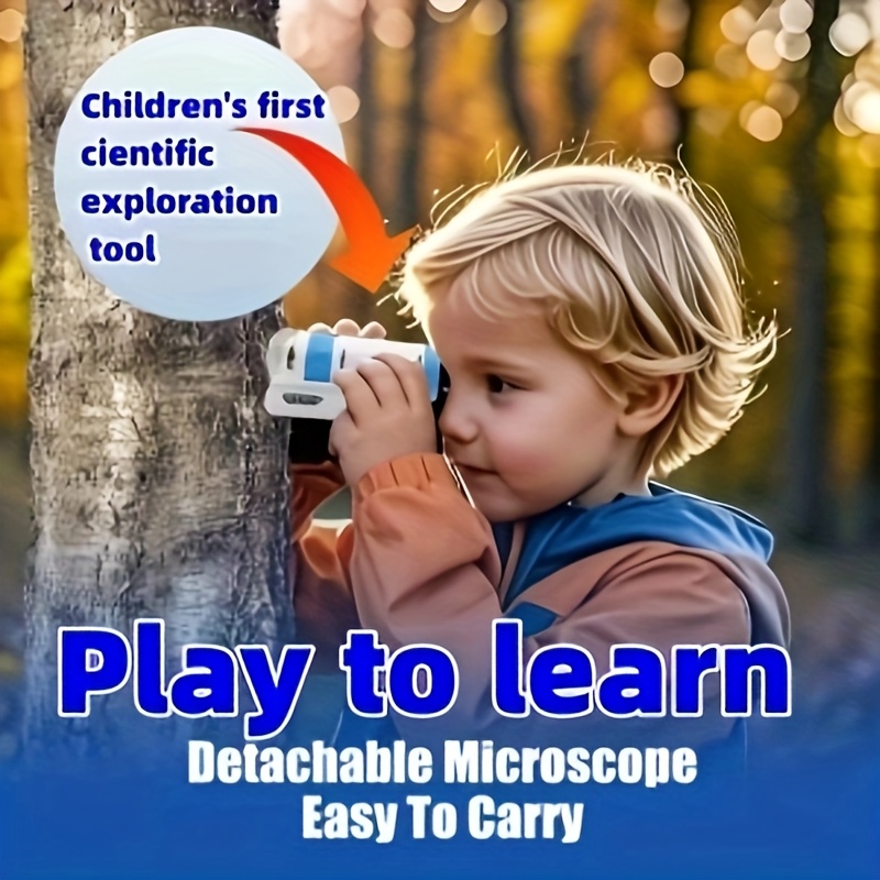 ハンドヘルド顕微鏡キットラボホームスクール生物科学教育玩具子 - Microscope Kids Science のレビューと価格