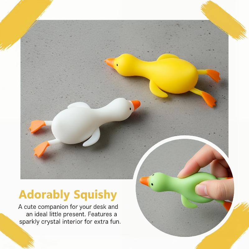 絞って遊べるアヒル型ストレス解消おもちゃ、黄色いアヒルの砂彫 - Kids Toys Yellow のレビューと価格