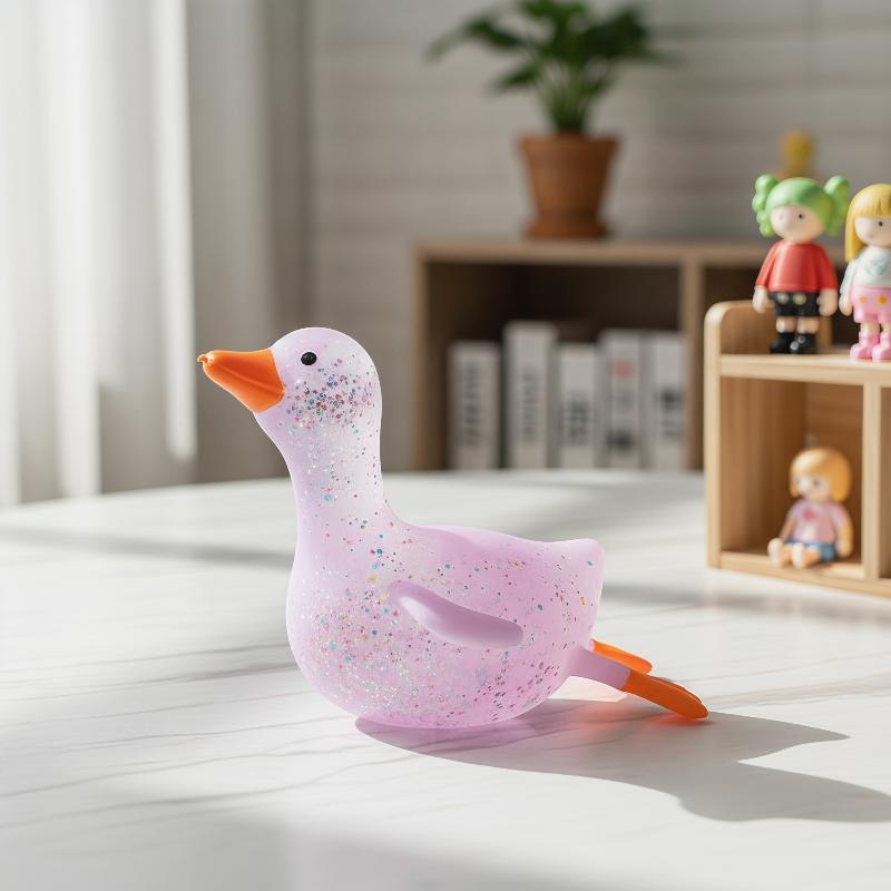 絞って遊べるアヒル型ストレス解消おもちゃ、黄色いアヒルの砂彫 - Kids Toys Yellow のレビューと価格