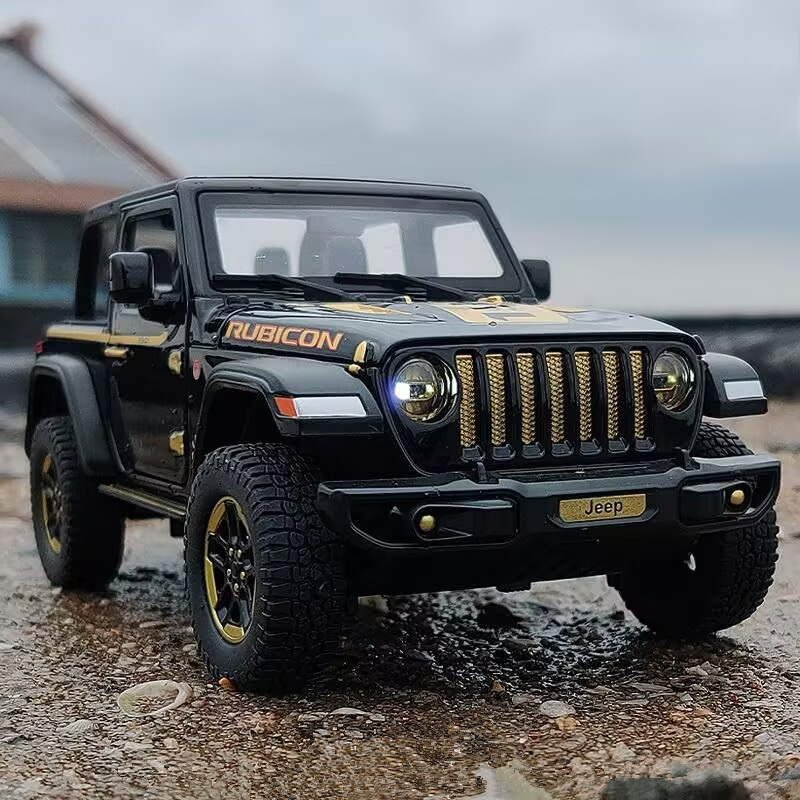 ジェムラングラーラーバアイコン合金オフロードカーモデル、ダイ - Kids Toys Jeep のレビューと価格