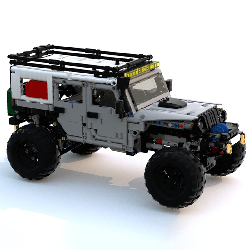 1260ピース MOC LXF ジープ ラングラー エクスペ - Kids Toys Jeep のレビューと価格