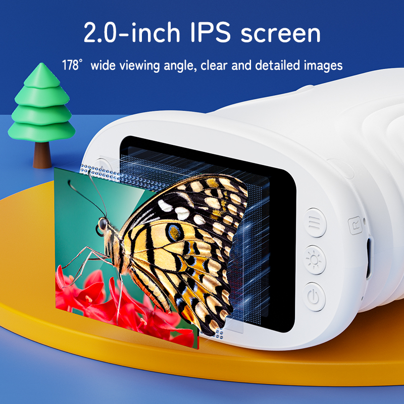 子供用顕微鏡 子供用顕微鏡 2インチスクリーン付き 1000 - Microscope Kids Science のレビューと価格