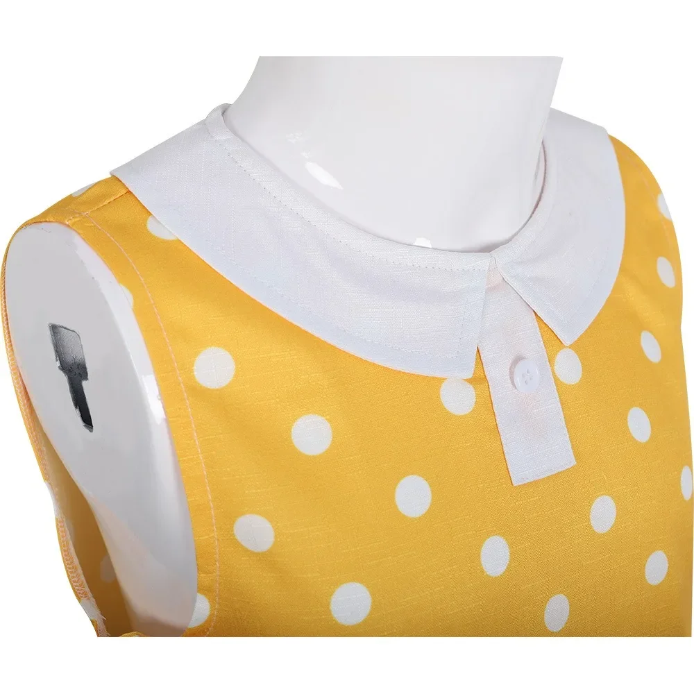 女の子のコスプレ衣装,黄色のドレスとマスクの完全なセット,子 - Kids Toys Yellow のレビューと価格