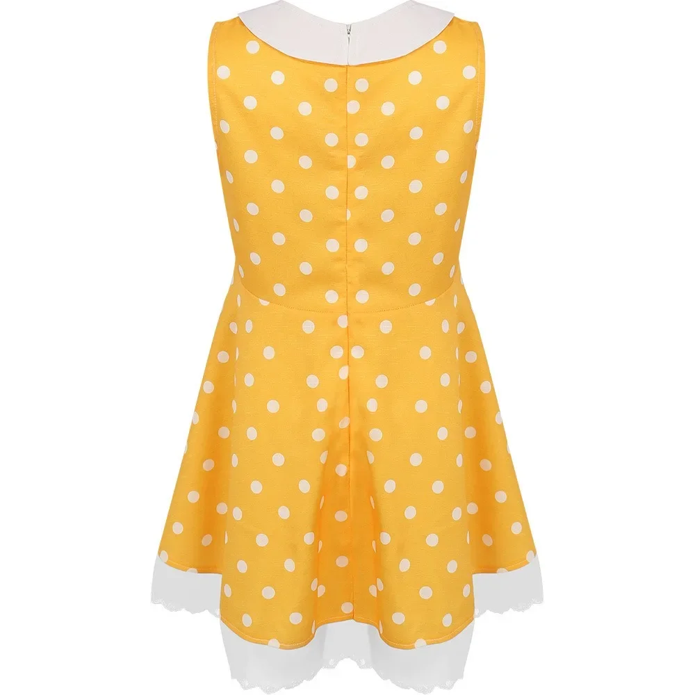 女の子のコスプレ衣装,黄色のドレスとマスクの完全なセット,子 - Kids Toys Yellow のレビューと価格
