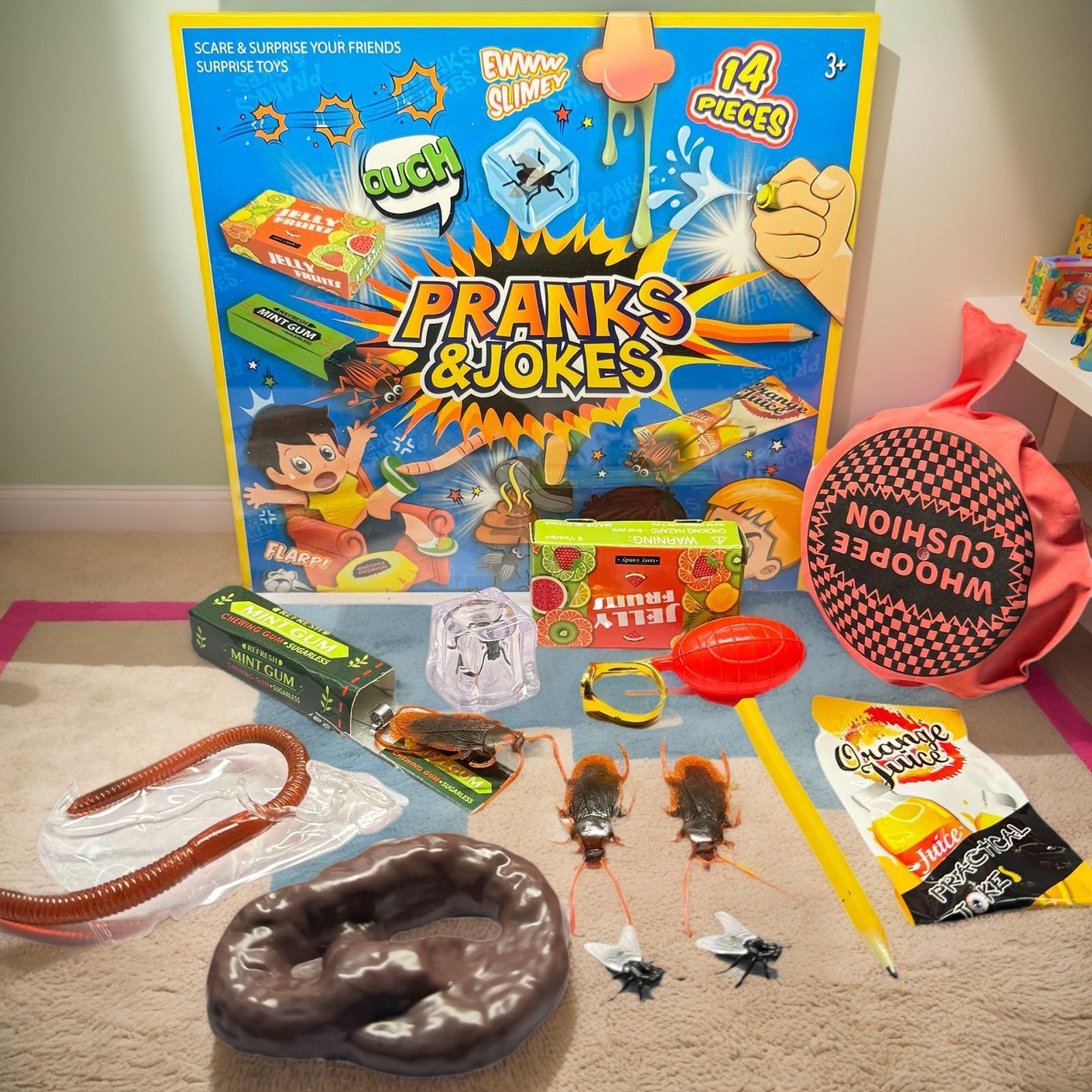 不気味ないたずらセット フライチューインガム おならパッド  - Kids Toys In Wholesale のレビューと価格