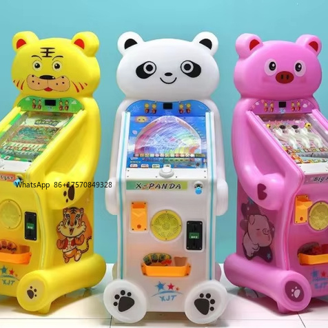 新しい子供向けコイン式ビッグボタン音楽プラスチックメタルゲー - Kids Toys Vending Machine のレビューと価格