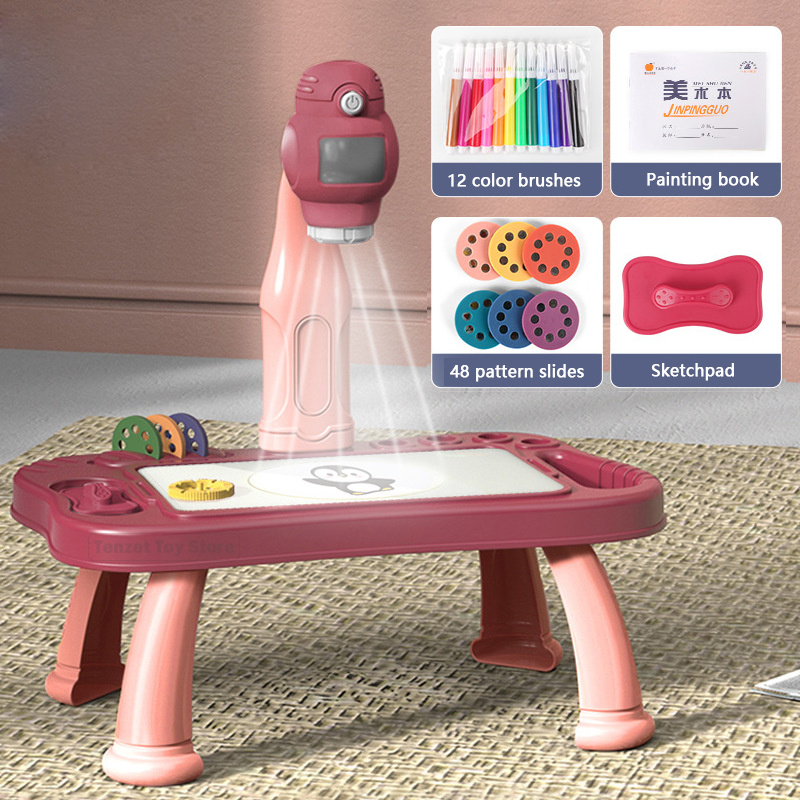 子供のためのインテリジェントなプロジェクターセット,教育玩具 - Learning Tablet Kids のレビューと価格