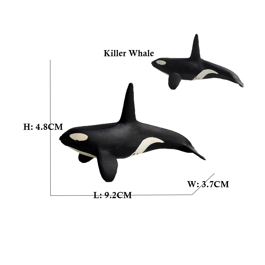 絶滅危惧種の海洋動物の置物キラー サメ シャチ ベルーガ ク - Kids Toys Review のレビューと価格
