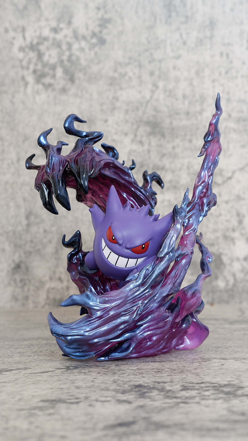 19cm アニメポケモン ゲンガー バトルバージョン PVC - Kids Toys Japan のレビューと価格