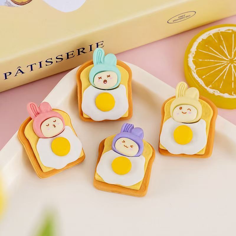卸売36個入り可愛いウサギのトースト型消しゴム 子供用 取り - Kids Toys In Wholesale のレビューと価格
