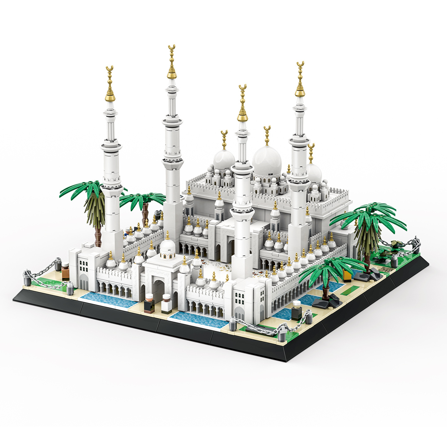シェイク・ザイード大モスクレンガモデルアブダビUAE歴史建築 - Kids Toys Uae のレビューと価格