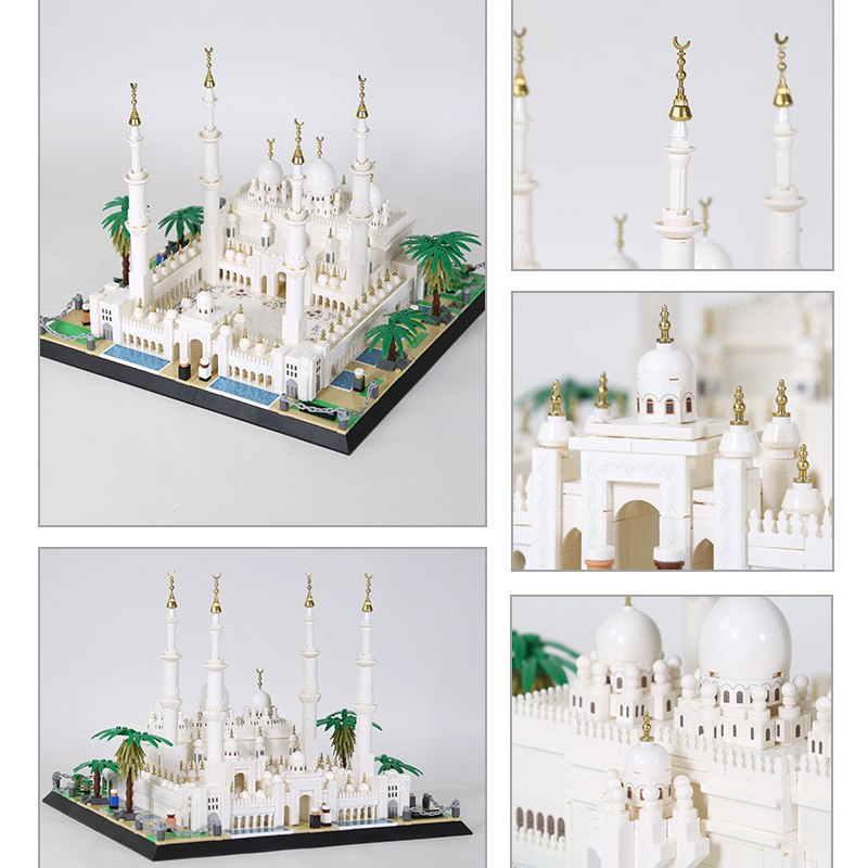 シェイク・ザイード大モスクレンガモデルアブダビUAE歴史建築 - Kids Toys Uae のレビューと価格