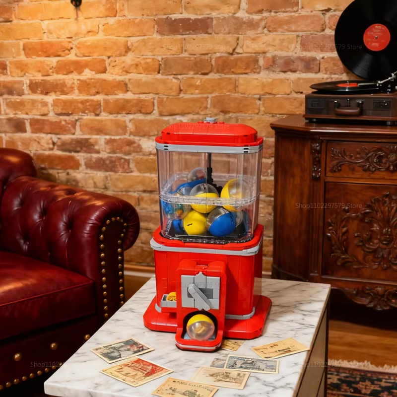 新しいクリエイティブ自動販売機ビルディングブロックセット 1 - Kids Toys Vending Machine のレビューと価格
