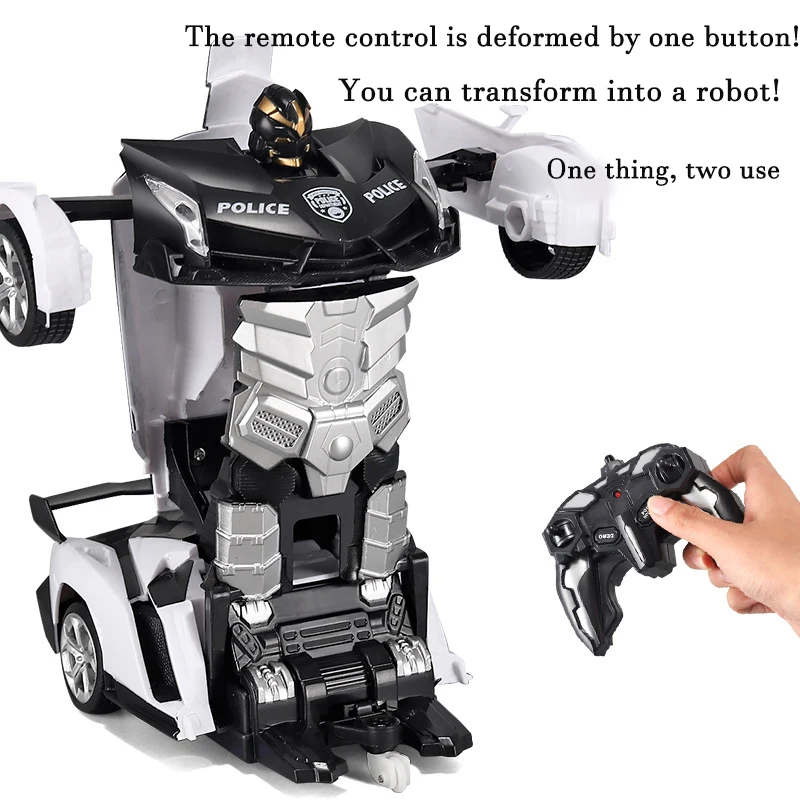 2in1 電動 RC カー変形ロボットワンキー変形車屋外リモ - Kids Toys Supplier のレビューと価格