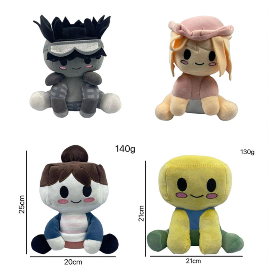 2026年新作ブロックスバディーズぬいぐるみ漫画の女の子黒い - Kids Toys Yellow のレビューと価格