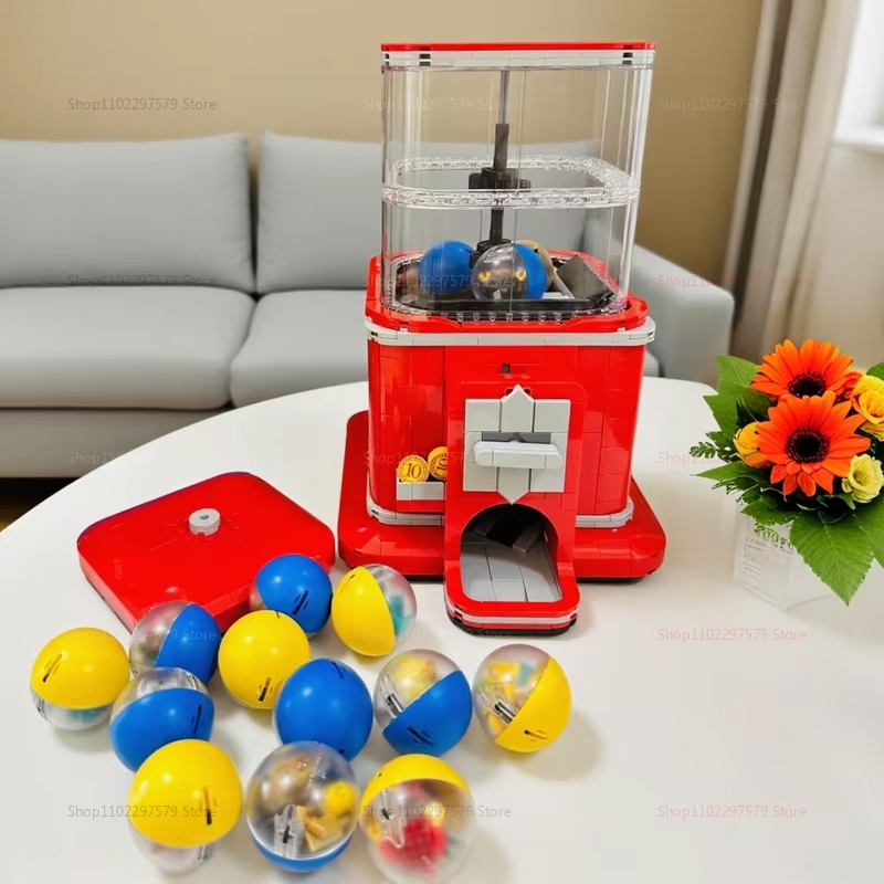 1343ピースの自動販売機ビルディングブロックセット、DIY - Kids Toys Vending Machine のレビューと価格
