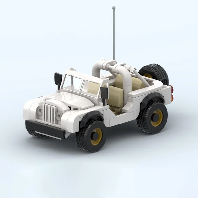 202ピース MOC ジープ CJ 7 デイジー・デューク  - Kids Toys Jeep のレビューと価格