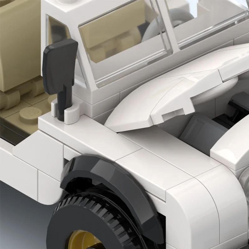 202ピース MOC ジープ CJ 7 デイジー・デューク  - Kids Toys Jeep のレビューと価格