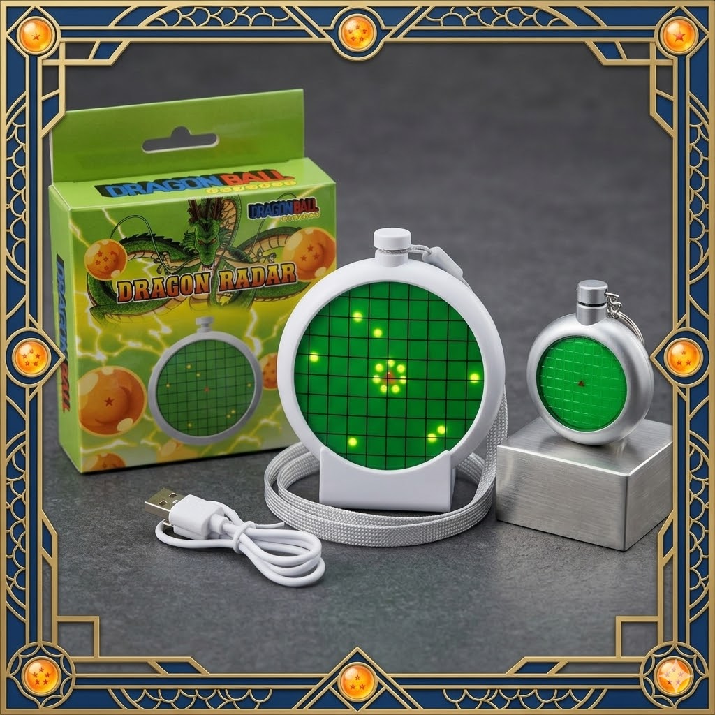 漫画ドラゴンボールレーダーキーホルダー USB 充電式サウン - Kids Toys Japan のレビューと価格