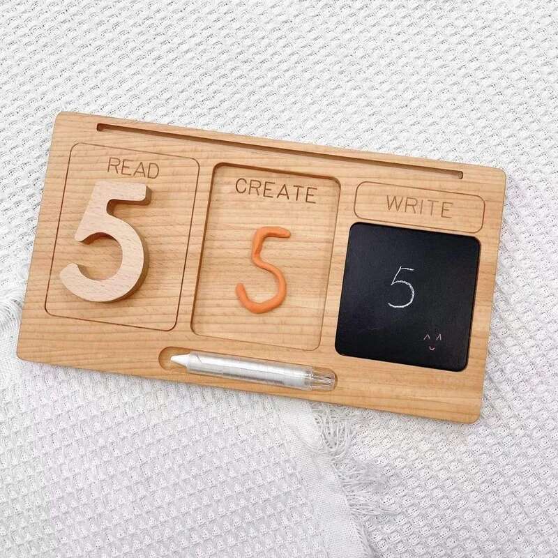 子供のためのモンテッソーリ学習タブレット,小さな数字のボード - Learning Tablet Kids のレビューと価格