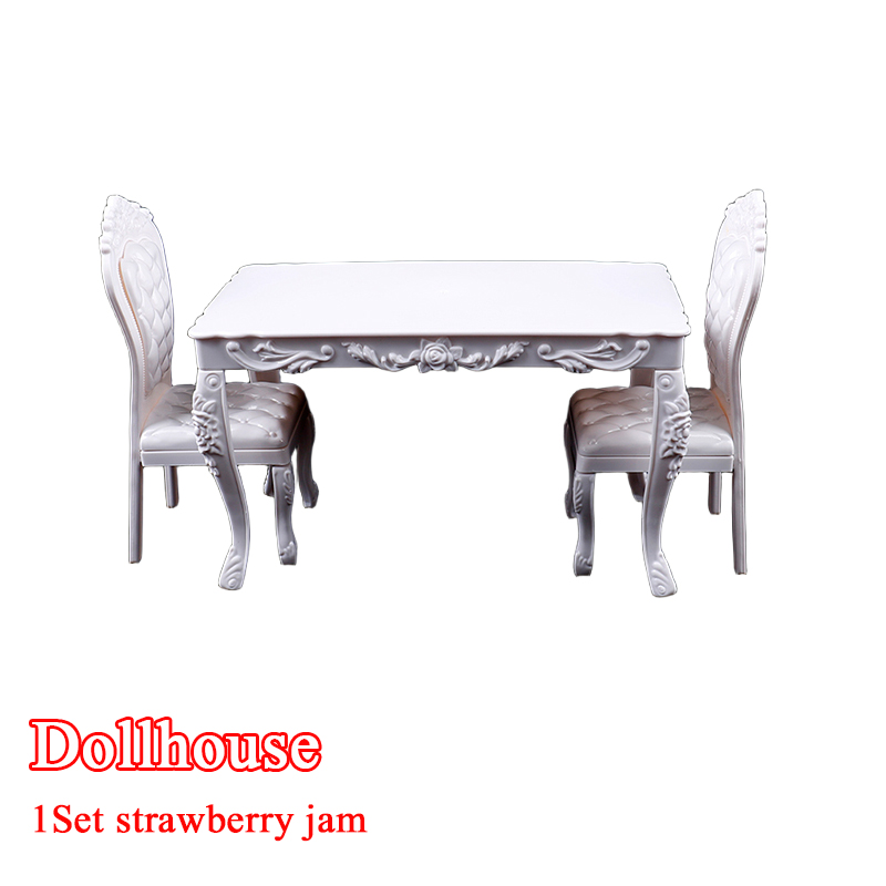ドールハウス 1:6 キッチン家具 ダイニングテーブル 椅子 - Dollhouse Furniture Set のレビューと価格