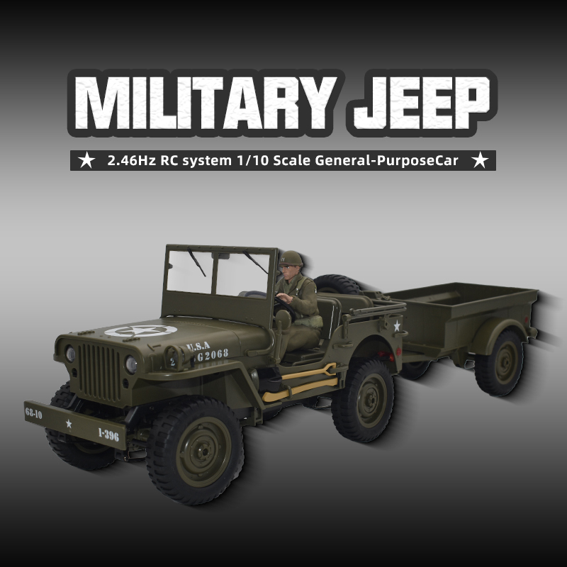 JJRC C8815 RCカー 1941年製ジープ・ウィリス - Kids Toys Jeep のレビューと価格