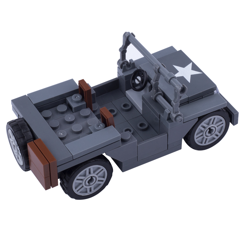 おもちゃの軍用フィギュア,ミリタリースアーミー車のビルディン - Kids Toys Jeep のレビューと価格