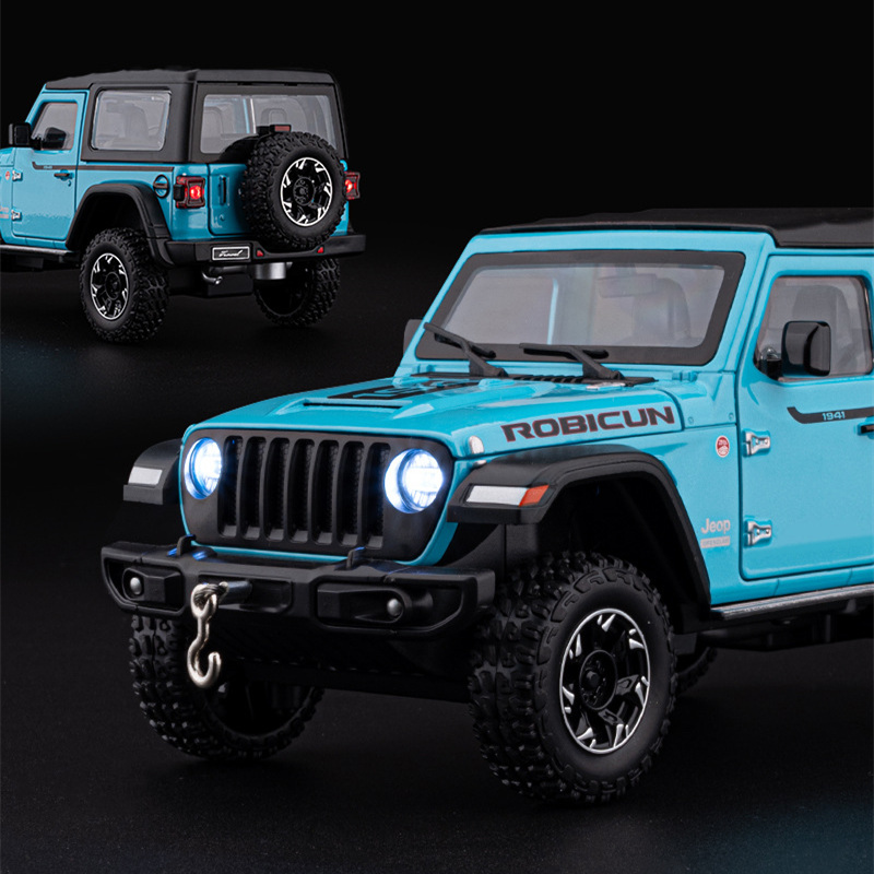 1:24 ジープ ラングラー ルビコン 合金車モデル ダイキ - Kids Toys Jeep のレビューと価格