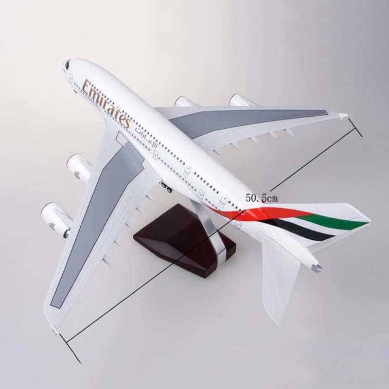 1/160 スケールエアバス A380 UAE/エミレーツ航 - Kids Toys Uae のレビューと価格