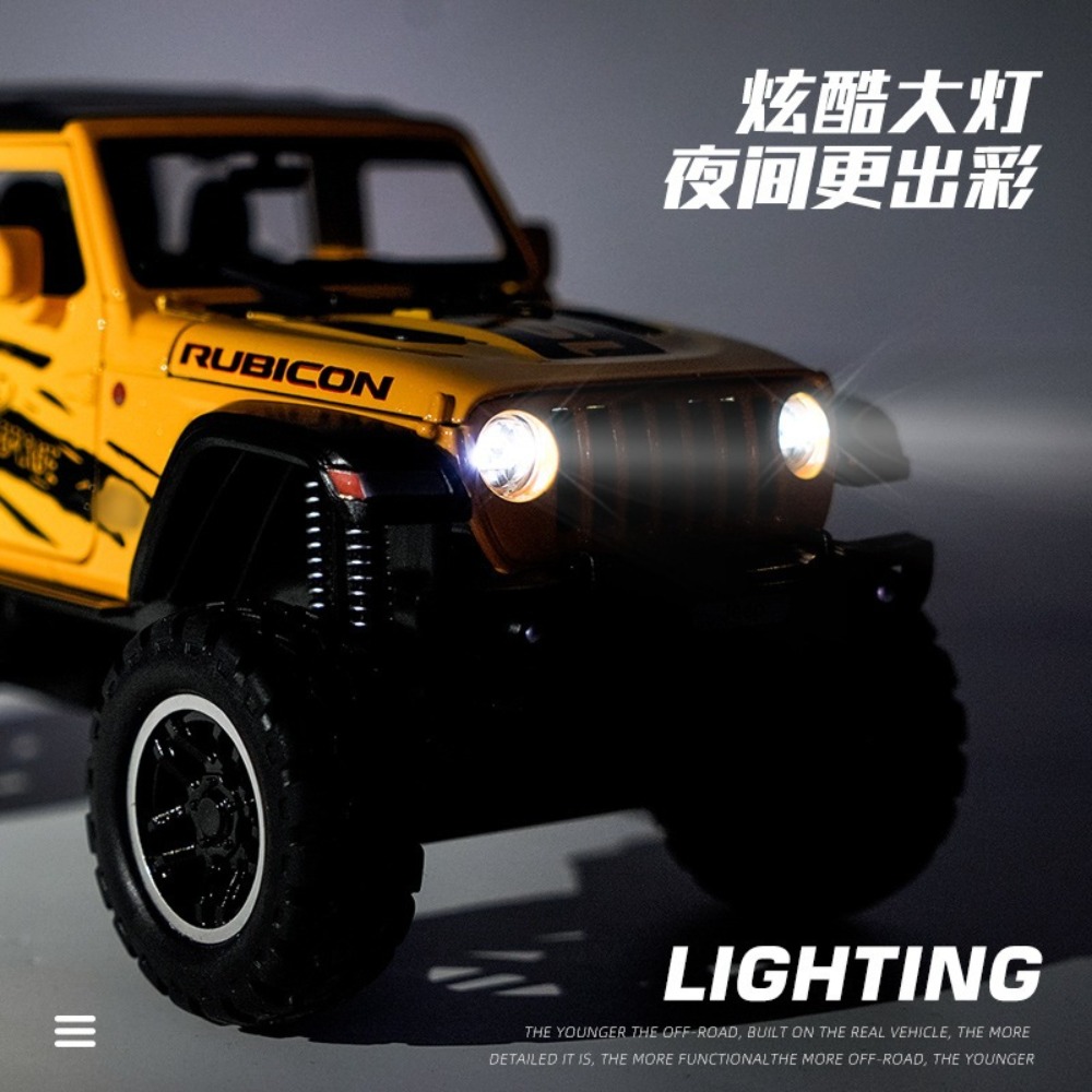 1:24 ジープ ビッグホイール オフロード ダイキャストモ - Kids Toys Jeep のレビューと価格