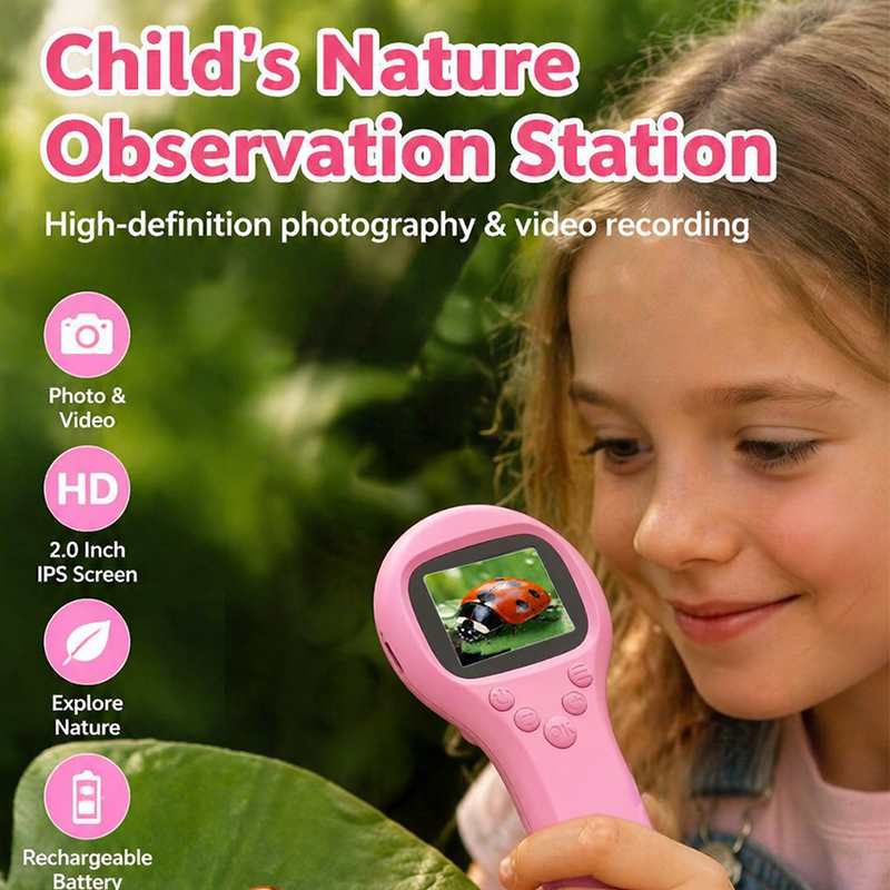 ハンドヘルド HD デジタル顕微鏡 1000X コンピュータ - Microscope Kids Science のレビューと価格
