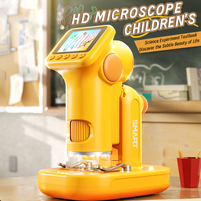 科学実験キット耐久性のある HD 1600 光学レンズ顕微鏡 - Microscope Kids Science のレビューと価格