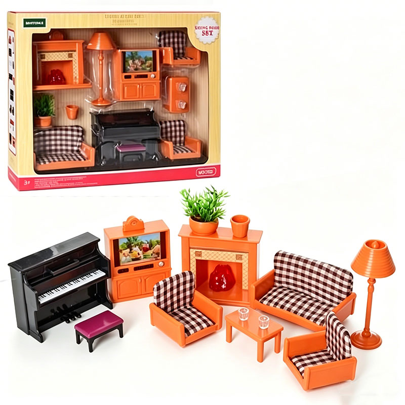 1/12 スケールドールハウス家具セット寝室バスルームキッチ - Dollhouse Furniture Set のレビューと価格