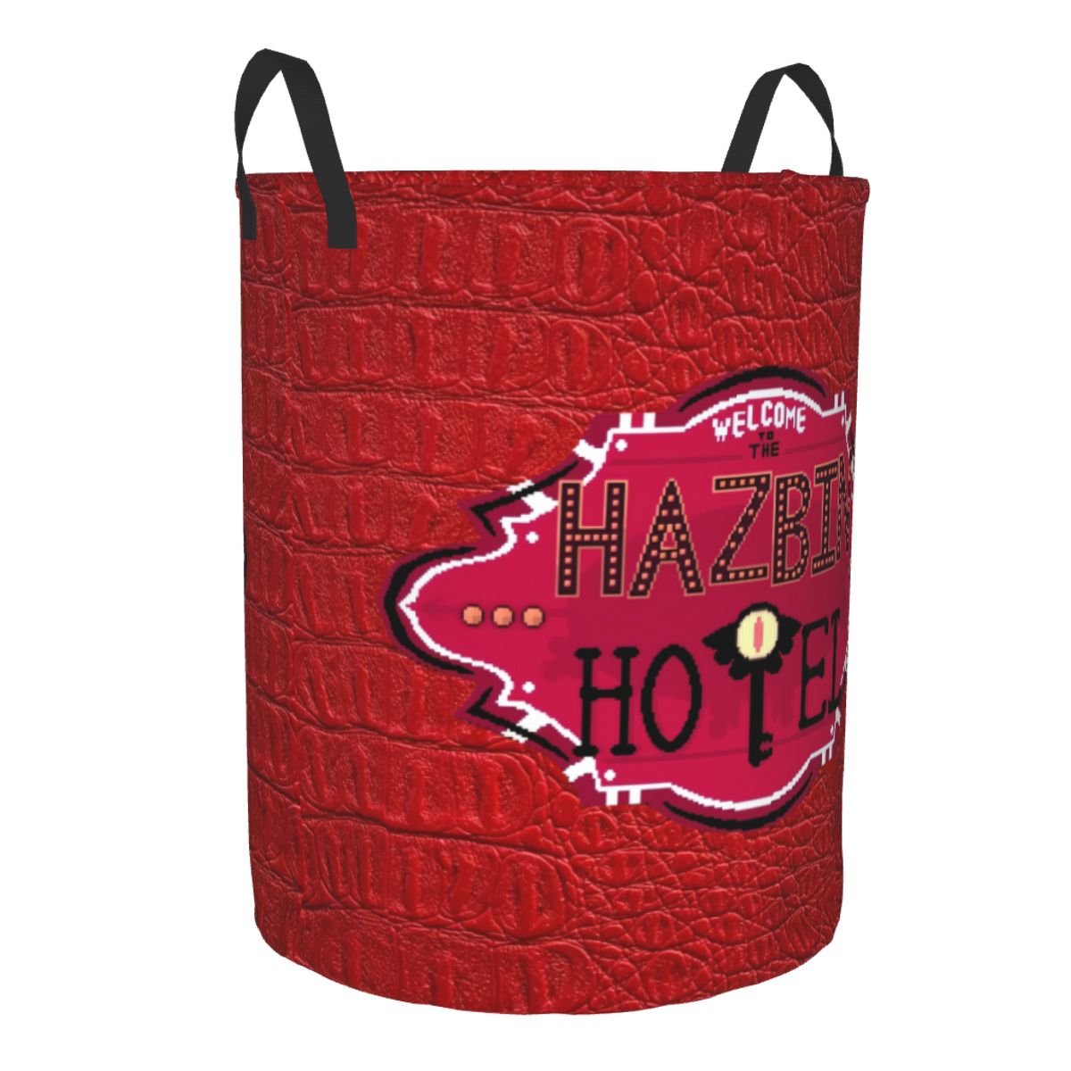 カスタム Hazbin ホテルロゴランドリーバスケット折りた - Kids Toys Logo のレビューと価格