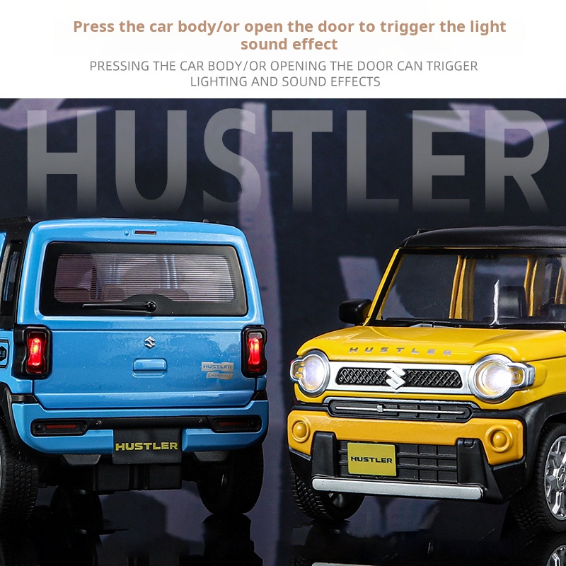 1:22 HUSTLER 合金シミュレーションオフロード車＆ - Kids Toys Jeep のレビューと価格