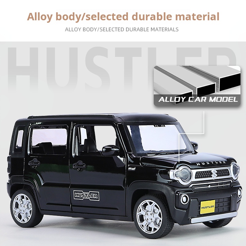 1:22 HUSTLER 合金シミュレーションオフロード車＆ - Kids Toys Jeep のレビューと価格