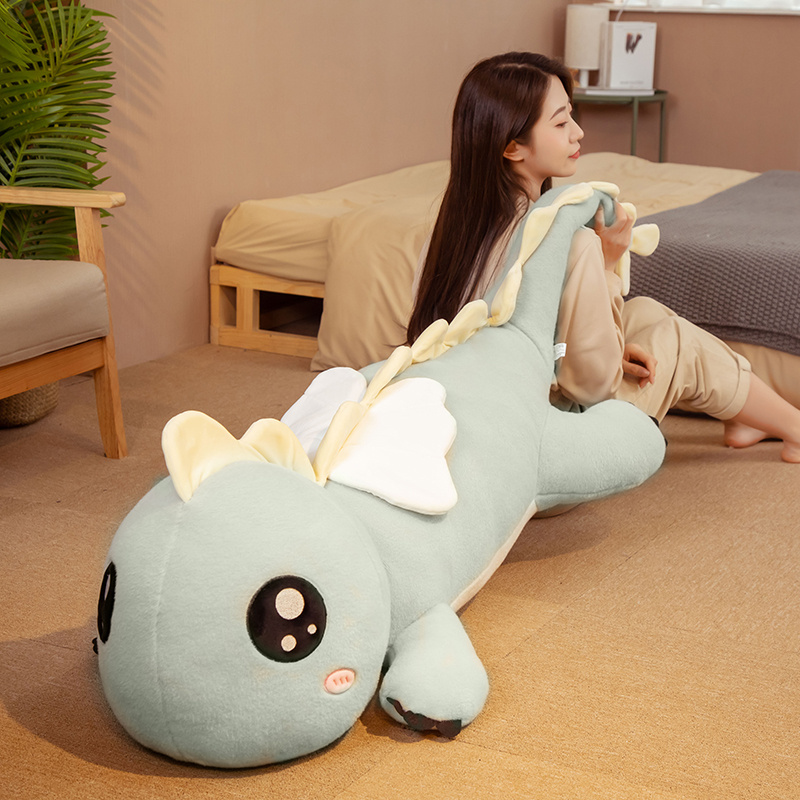 卸売 大きな長い可愛い恐竜ぬいぐるみ 柔らかい漫画風動物エン - Kids Toys In Wholesale のレビューと価格