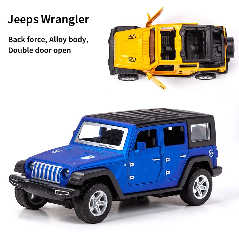 ジープ-ジープラングラーオフロードカーモデル、シミュレーショ - Kids Toys Jeep のレビューと価格